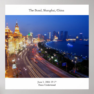 Póster The Bund Photograph