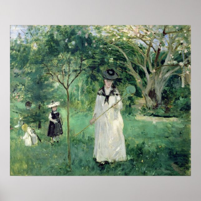 Póster The Butterfly Hunt, 1874 (Frente)