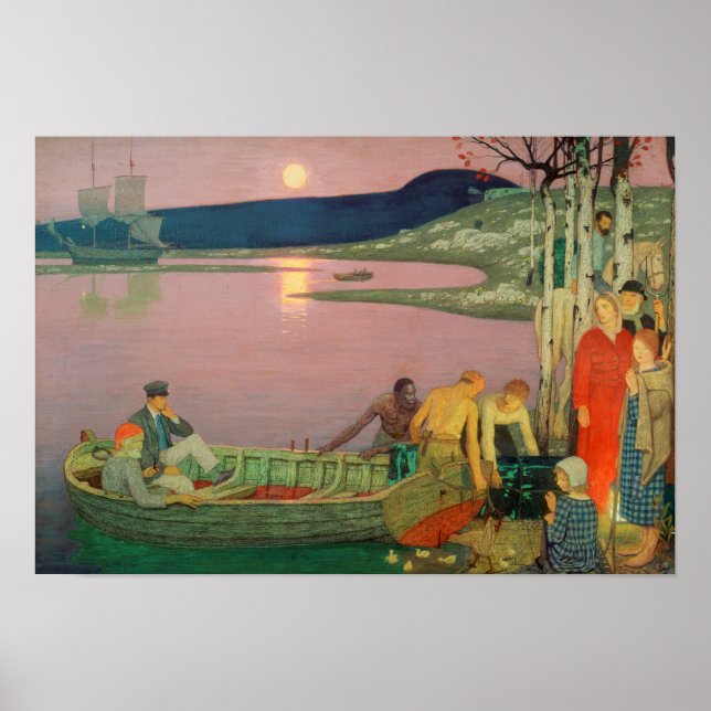 Póster The Call of the Sea, 1925 (Frente)
