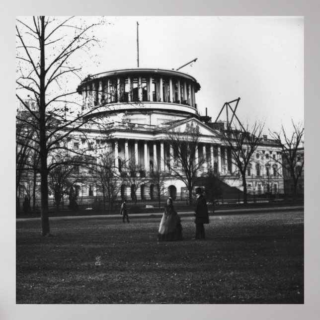 Póster The Capitol Building in Washington D.C. (Frente)