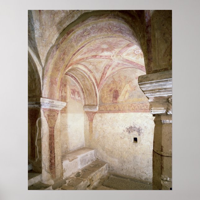 Póster The Carolingian frescoes in the inner crypt (Frente)