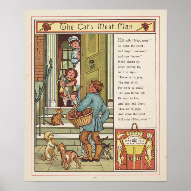 Póster The Cat’s-Meat Man poster (Frente)