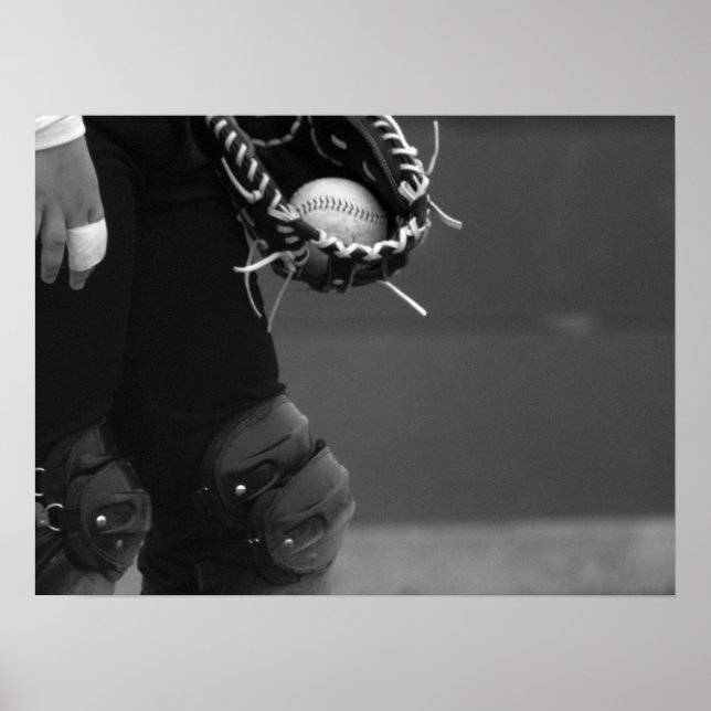 Póster The Catcher - Black and White Poster (Frente)