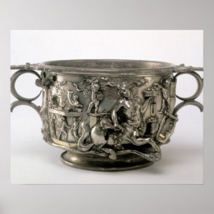 Póster The Centaur Cup, Gallo-Roman, from the Berthouvill