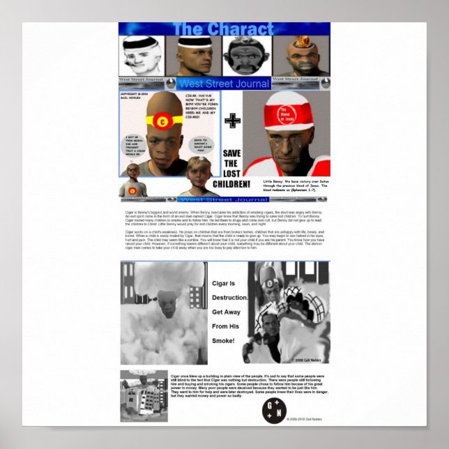 Póster The Charact Poster (Frente)