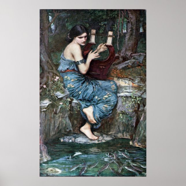 Póster The Charmer - Waterhouse (Frente)