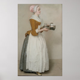 Póster The Chocolate Girl, Jean-Etienne Liotard