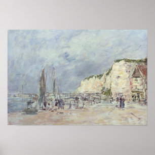 Póster The Cliffs at Dieppe and the 'Petit Paris'