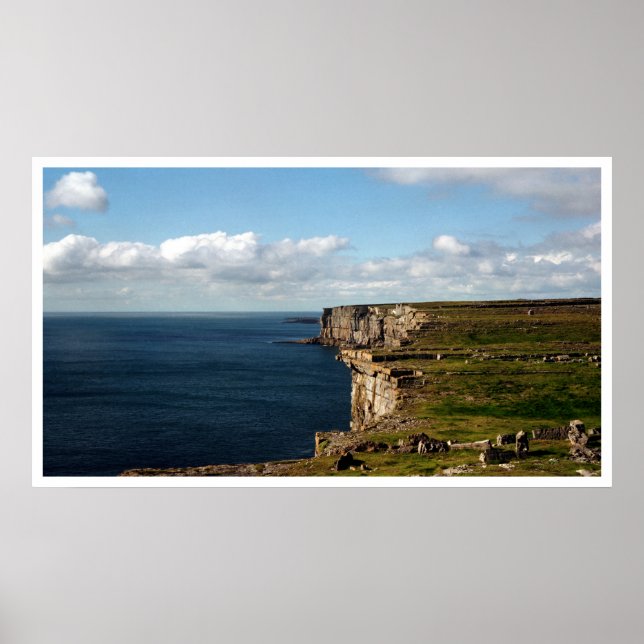 Póster The Cliffs of Dun Aengus (Frente)
