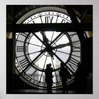 Póster The Clock at Musee d'Orsay