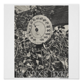 Póster The clock is ticking.