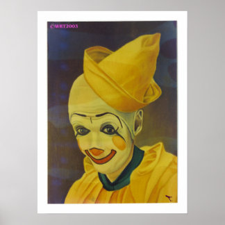 PÓSTER THE CLOWN IS A LADY