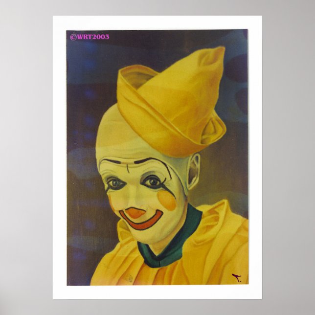 PÓSTER THE CLOWN IS A LADY (Frente)