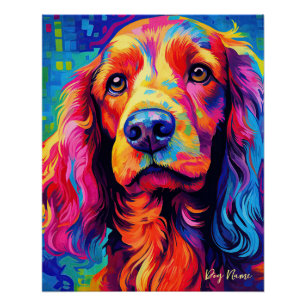 Póster The Cocker Spaniel Dog 005 - Zetton Ziana