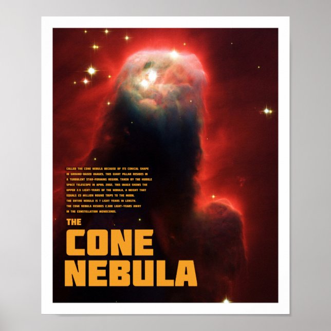 Póster The Cone Nebula (Frente)