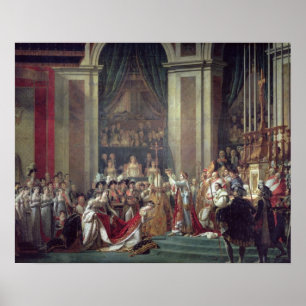 Póster The Consecration of the Emperor Napoleon