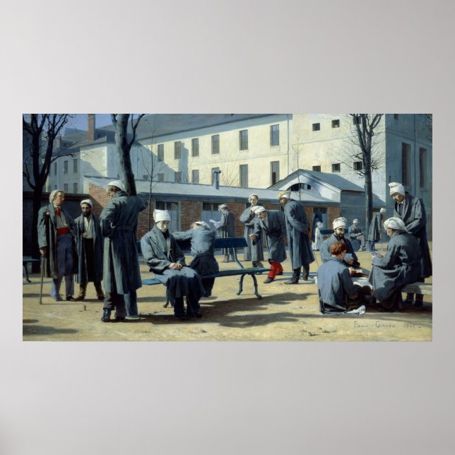 Póster The Convalescents, 1861 (Frente)