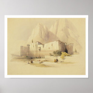 Póster The Convent of St. Catherine, Mount Sinai, Februar