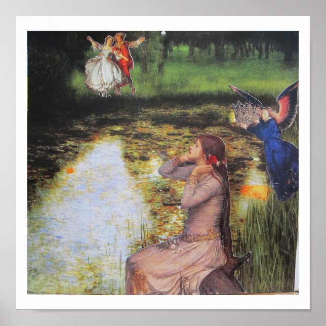 Póster The Coronation - collage art (Frente)