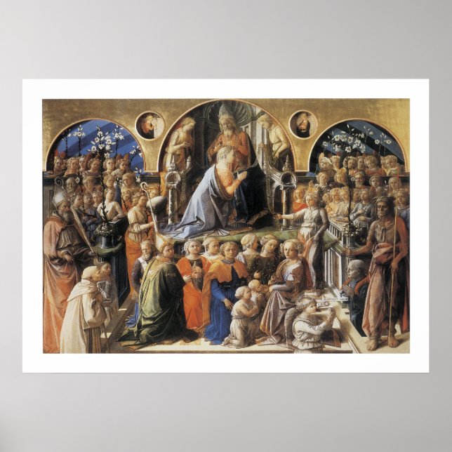 Póster The Coronation of the Virgin (Frente)