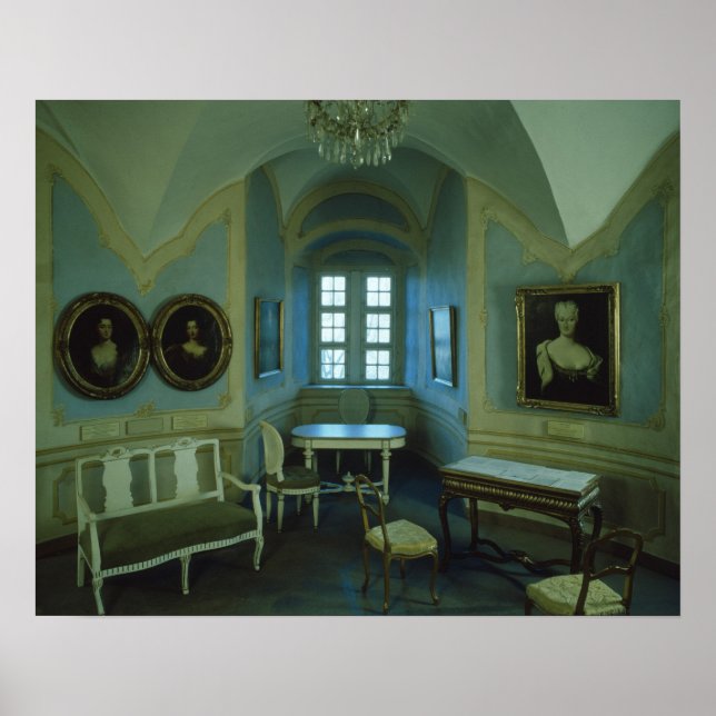 Póster The Cosel Room, Burg Stolpen, c.1100 (Frente)