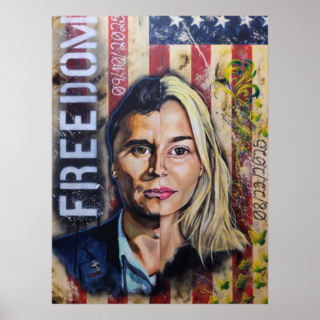 Póster The Cost of Freedom - American Patriot Artwork (Frente)