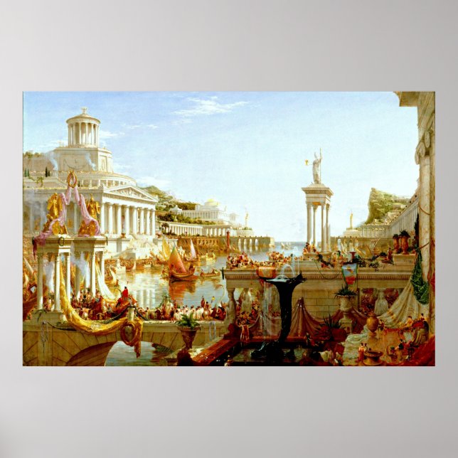 Póster The Course of Empire - Consummation (Frente)