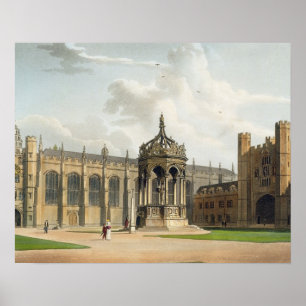 Póster The Court of Trinity College, Cambridge, de 'The