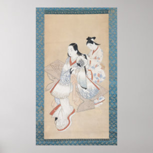 Póster The Courtesan's Coiffure, c.1700-14