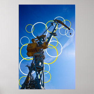 Póster the crane