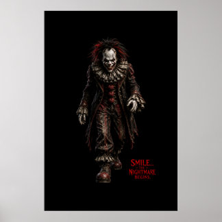 Póster The Crimson Grin — Dark Circus Nightmare