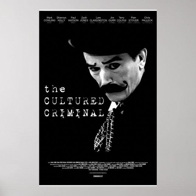Póster The Cultured Criminal - Poster oficial de cine 01 (Frente)