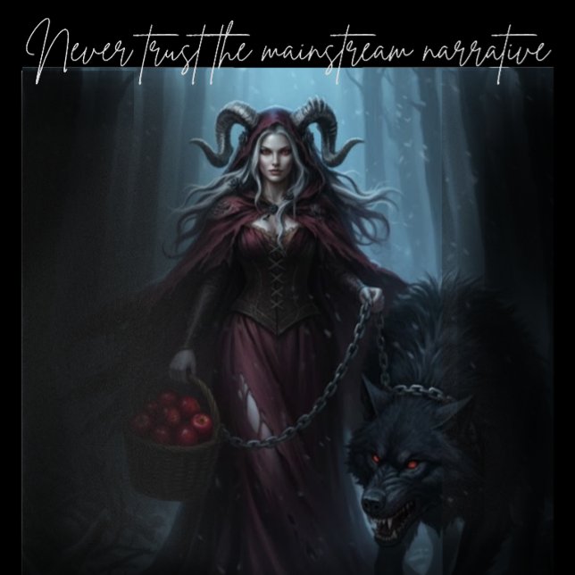 Póster The Dark Red Ridding Hood (Subido por el creador)