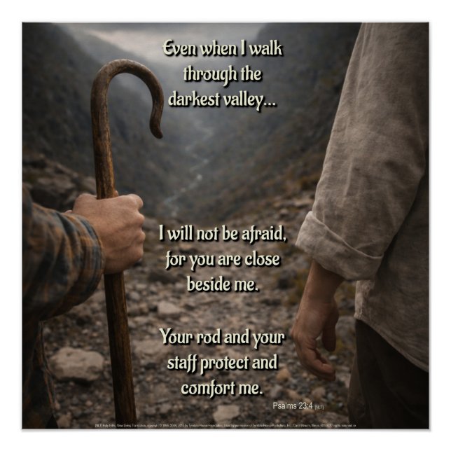 Póster The darkest valley (Anverso)