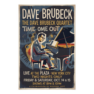 Póster The Dave Brubeck Quartet 