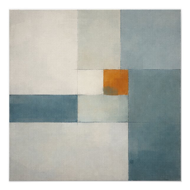 Póster The Dawn of Meaning - Silent Blue City (Anverso)