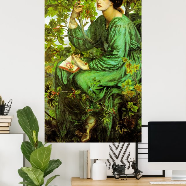 Póster The Day Dream, fine art, (Oficina en casa)