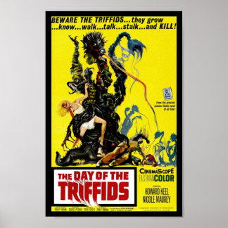 PÓSTER THE DAY OF THE TRIFFIDS