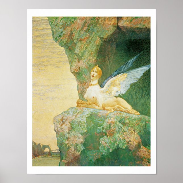 Póster The Despair of the Sphinx, 1890 (Frente)