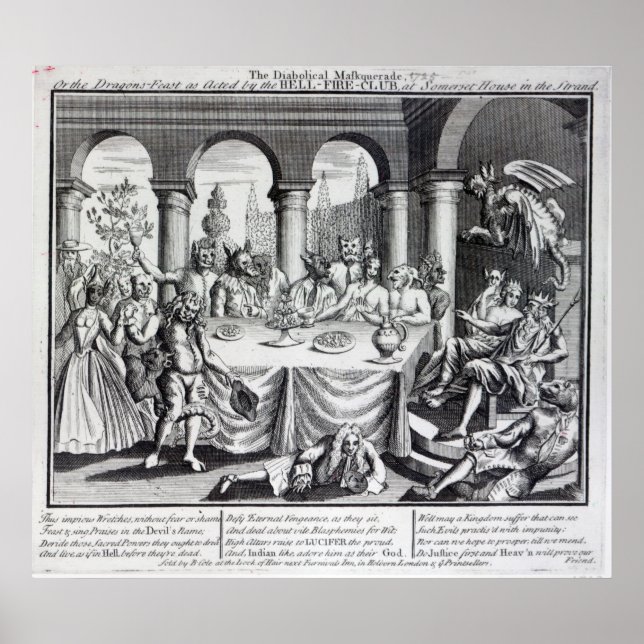 Póster The diabolical maskquerade (Frente)