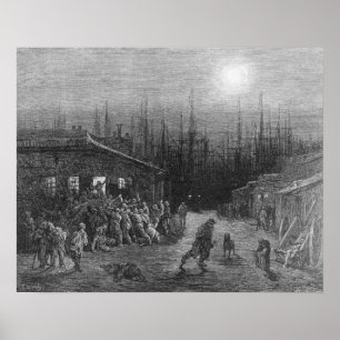 Póster The Docks Night Scene