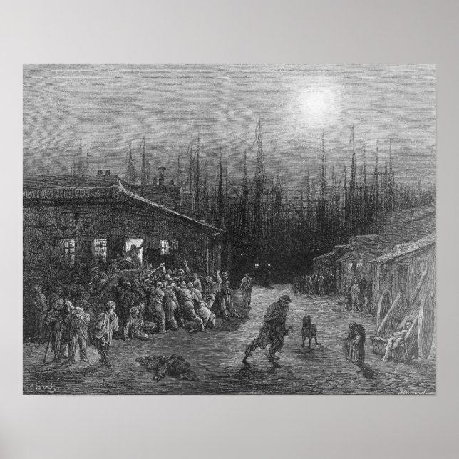 Póster The Docks Night Scene (Frente)