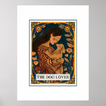 The Dog Lover Ilustró El Tema Tarot