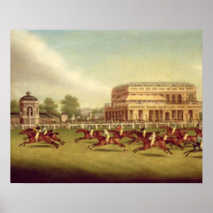 Póster The Doncaster St. Leger de 1812 - The Finish (desp