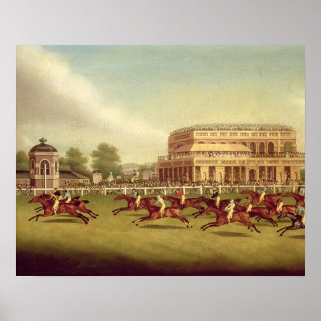 Póster The Doncaster St. Leger de 1812 - The Finish (desp (Frente)
