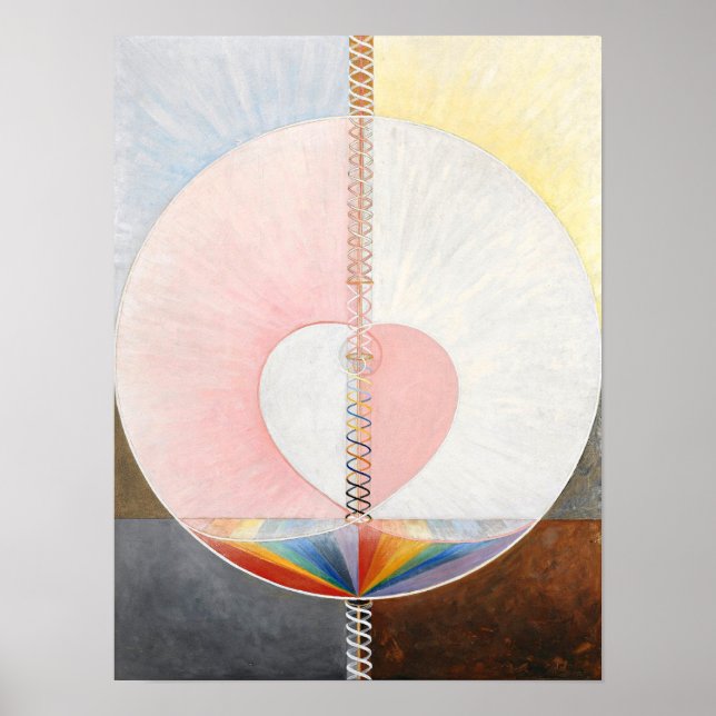 Póster The Dove, No. 1, Hilma af Klint (Frente)