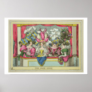 Póster The Dress Circle, published by Thomas McLean, Lond