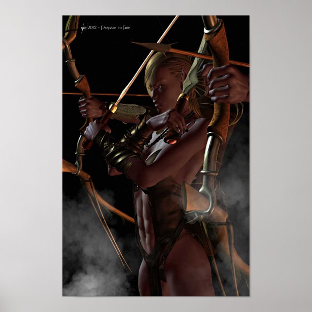 Póster The Drow - Prepare to fire (Frente)