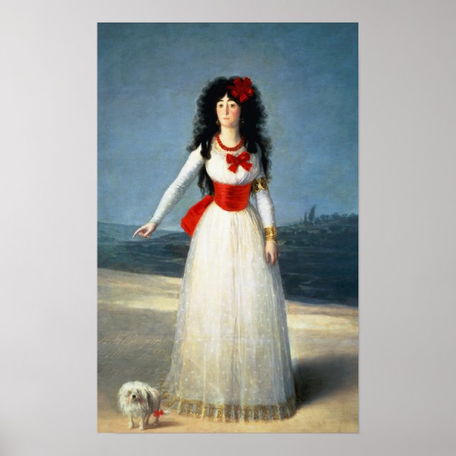 Póster The Duchess of Alba, 1795 (Frente)