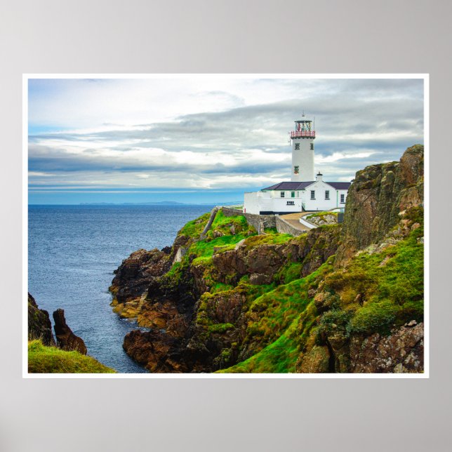 Póster The "Edge of the World" at Fanad Head Lighthouse (Frente)